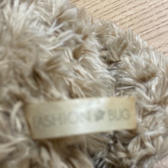 Fashion Bug Plush Shaggy Puppy Dog w Red Scarf & Hat Floppy Lay Flat 15” inch - Picture 5 of 7